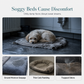 🔥Limited time offer💤 Detachable Oval Pet Bed – Cozy, Moisture-Proof, Scratch Resistant ✨
