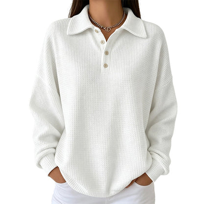 🍁Autumn Hot Sale 49% OFF🔥Women's Casual Waffle Knit Top