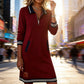 🍂Autumn Hot Sale 60% OFF🔥Women’s Fashion Collared Long-Sleeve Dress