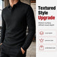 ⏳ Limited Time 50% Off! 💥Men's Textured Long Sleeve Lightweight Sweatshirt