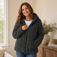 ⏳🍂LAST DAY SALE 60% OFF !!📢Women's Casual Plush Hooded Jacket