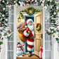 🎄Last Day Buy 2 Get 1 Free!✨ Christmas Door Cover — Instant Holiday Decor, Fade Resistant 🎅