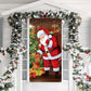 🎄Last Day Buy 2 Get 1 Free!✨ Christmas Door Cover — Instant Holiday Decor, Fade Resistant 🎅