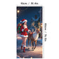 🎄Last Day Buy 2 Get 1 Free!✨ Christmas Door Cover — Instant Holiday Decor, Fade Resistant 🎅