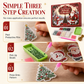 24-Day Christmas Countdown Ornament DIY Kit