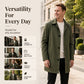 🍂Autumn Hot Sale 50% OFF🔥Men's Minimalist Single-Breasted Mid-Length Coat