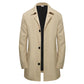 🍂Autumn Hot Sale 50% OFF🔥Men's Minimalist Single-Breasted Mid-Length Coat