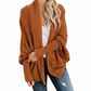 🍂Autumn Hot Sale 50% OFF✨Women's Loose Batwing Sleeve Knit Cardigan Open Front Shawl for Autumn and Winter