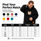 Unisex Pet Carrier Plush Hooded Sweatshirt