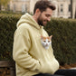 Unisex Pet Carrier Plush Hooded Sweatshirt