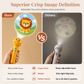 Kids Mini Projection Flashlight Toy Slide Projector Torch for Toddlers