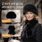 ❄️Winter Hot Sale 50% OFF🔥Winter Plush Thickened Scarf and Hat Warm Set
