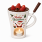 🎁Christmas Hot Sale 50% OFF🎅Christmas Ceramic Chocolate Fondue Mug Set