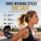 🏆 Hot Sale - 50% OFF 🎧3-in-1 Bluetooth Earphones – 6 Earbuds, Ear Clip & In-Ear, Noise Cancelling