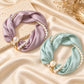 💝 Hot Sale - Buy 2 Get 1 Free ✨Pearl Scarf Necklace