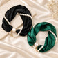 💝 Hot Sale - Buy 2 Get 1 Free ✨Pearl Scarf Necklace