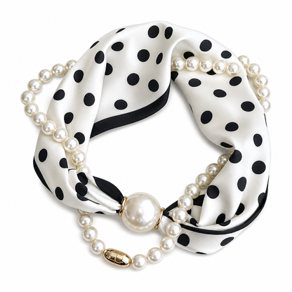 💝 Hot Sale - Buy 2 Get 1 Free ✨Pearl Scarf Necklace