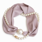 💝 Hot Sale - Buy 2 Get 1 Free ✨Pearl Scarf Necklace