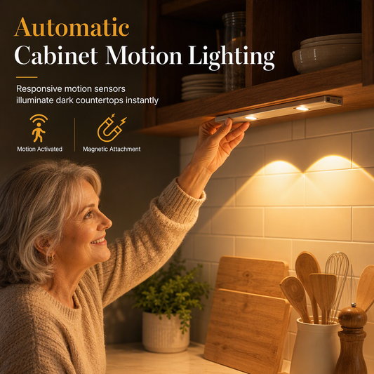 🏆 Hot Sale - 50% OFF ✨Rechargeable Wireless Motion Sensor Magnetic Night Light