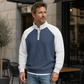 ⏳LAST DAY SALE 60% OFF !!📢Men's Waffle Knit Quarter Zip T-Shirt