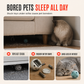 🎁Gift Idea Hot Sale 🐱🔥Smart Automatic Rolling Cat Toy Ball with Rope