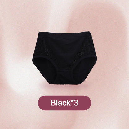 🌸2026 HOT SALE-Buy 1 Get 3 Packs💗Plus Size High Waist Leak Proof Cotton Panties