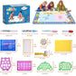 Water Doodle Mat ,Aqua Painting Drawing Mat Mess Free Learning Toy Mat