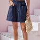 🎁Women's Cotton High Waist Pocket Fashion Casual Shorts✈️FREE SHIPPING